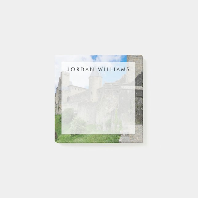 Den befästa staden Carcassonne Post-it Block (Framsida)