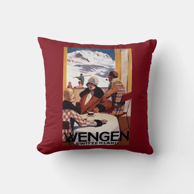 Den befordrings- affischen för sluttande klubb kudde (Framsida)