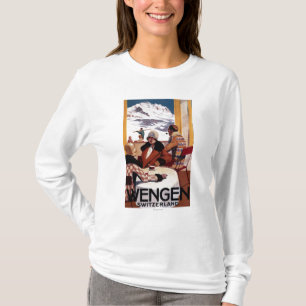 Den befordrings- affischen för sluttande klubb t-shirt