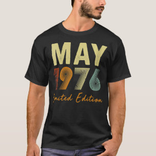 Den Begränsada upplagan Retro 45 år gammal 1976 T Shirt