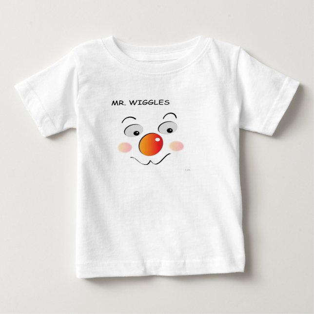 Den begynna T-tröja "Herr Wiggles ", T Shirt (Framsida)