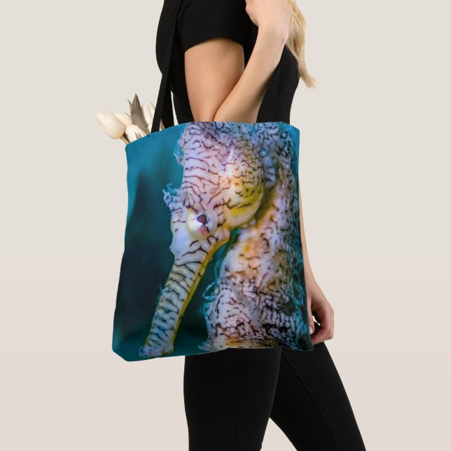 den behändiga totot hänger lös med seahorsedesign tygkasse (Närbild)