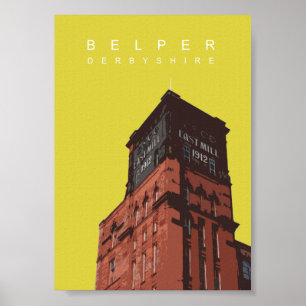 Den Belper norden mal Poster