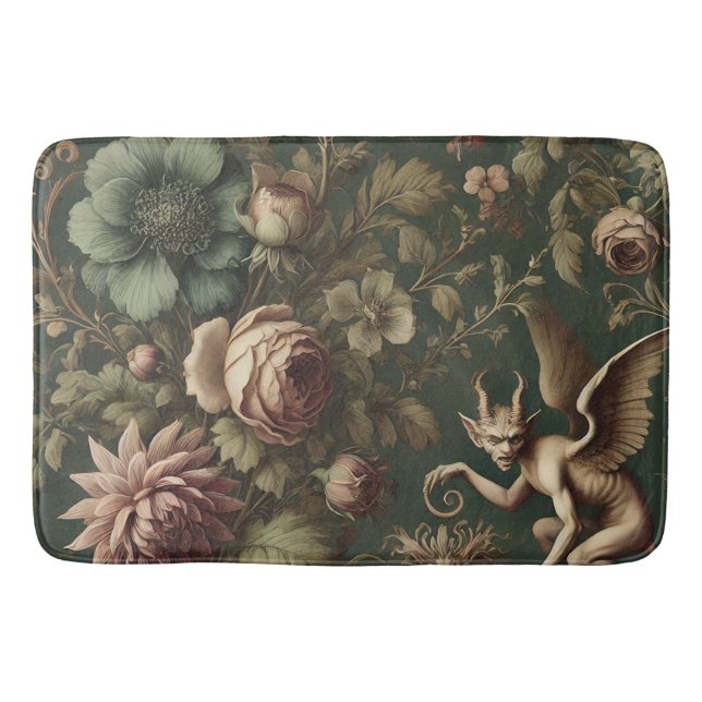 Den belysta Watcher - Gothic Victorian Badrumsmatta (Framsidan)