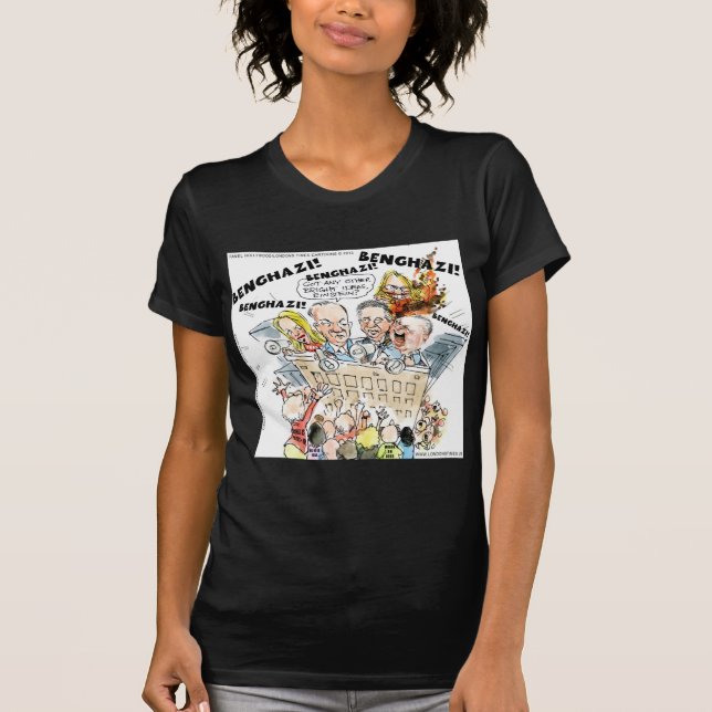 Den Benghazi Shuffle Roligt T-shirt (Framsida)