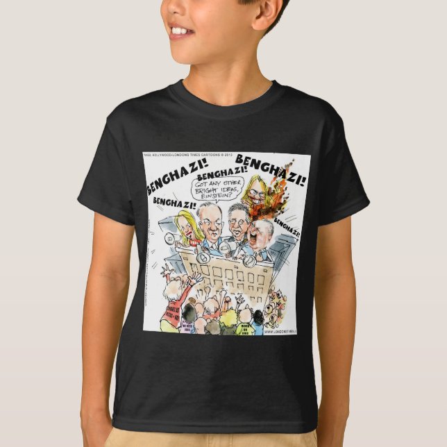 Den Benghazi Shuffle Roligt T Shirt (Framsida)