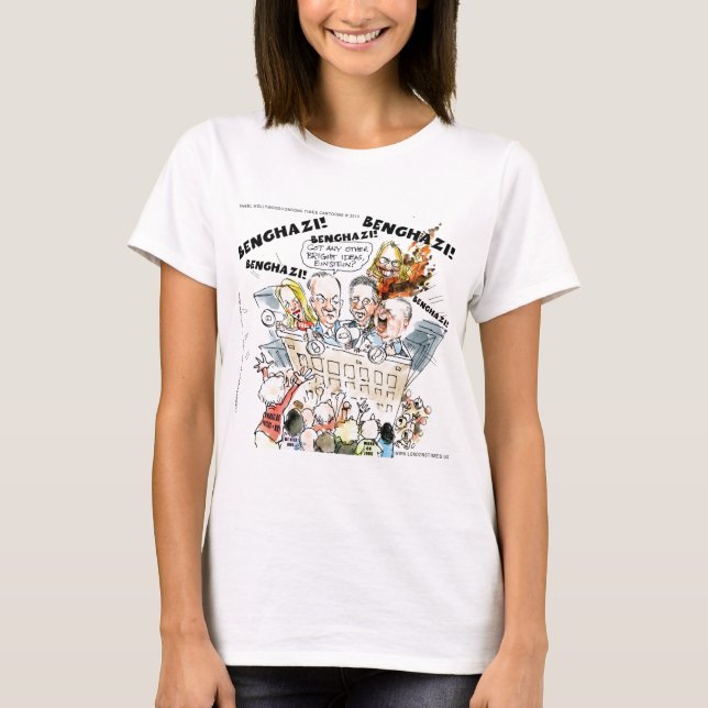 Den Benghazi Shuffle Roligt Tee Shirt (Framsida)