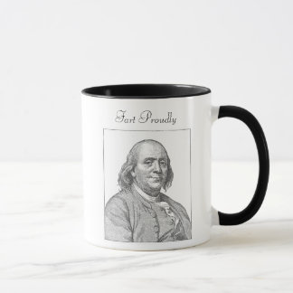 Den Benjamin Franklin fisen rånar Proudly Mugg