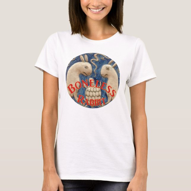 Den benlösa kaninens europeiska resor t shirt (Framsida)
