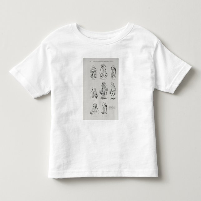 Den berättar- och kritiska historien av Amerika Tee Shirt (Framsida)