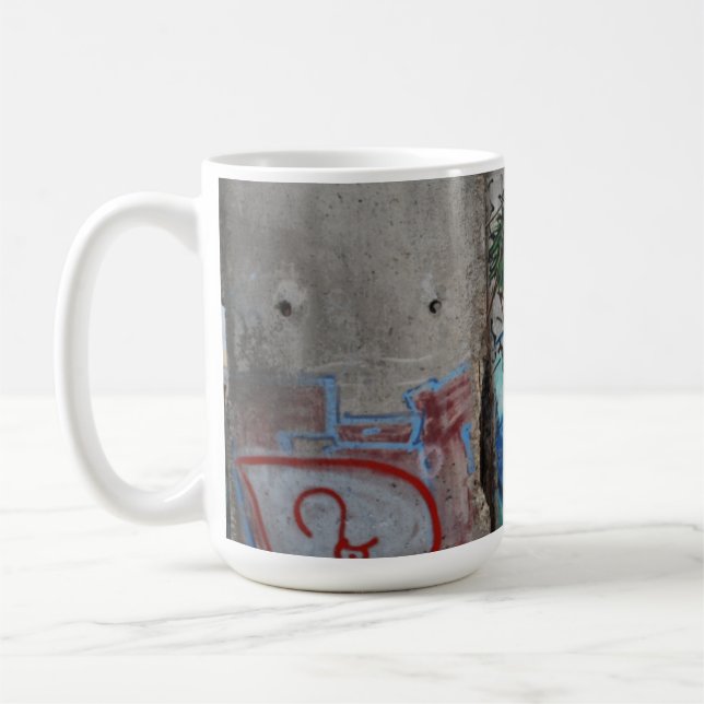 Den Berlin väggen - Tyskland Kaffemugg (Vänster)