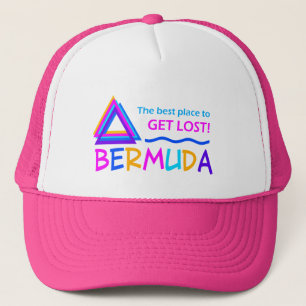 Den BERMUDA TRIANGELhatten - välj färg Truckerkeps