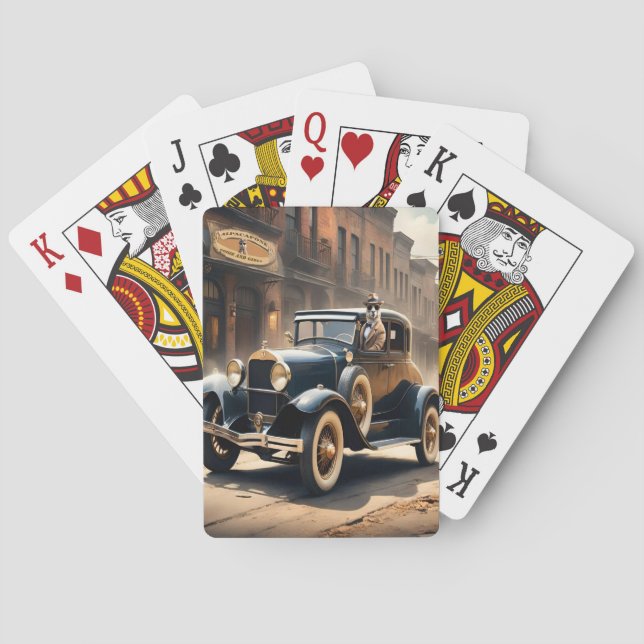 Den berömda alpregionen, casinokort (Baksidan)