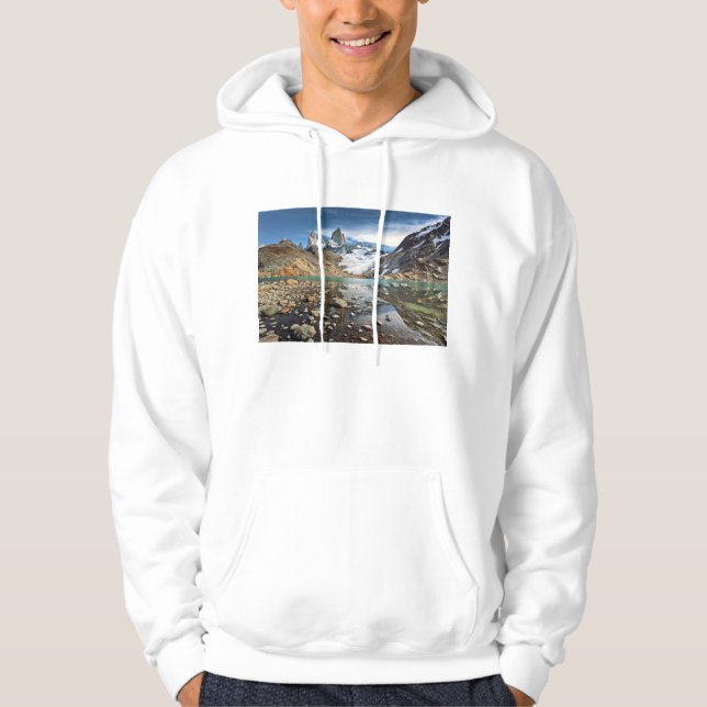 Den berömda Fitzen Roy Sweatshirt Med Luva (Framsida)