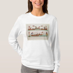 Den berömda jousten mellan lancersna t-shirt