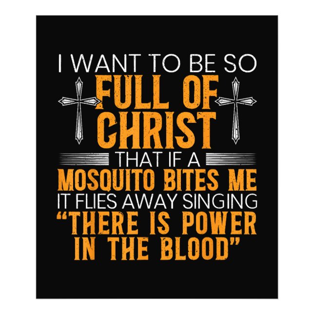 Den berömda kristna Religiösan som är gudomlig. Fototryck (Framsidan)