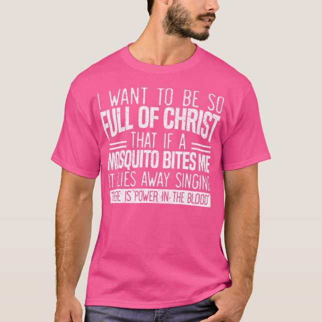 Den berömda kristna Religiösan som är gudomlig. T Shirt (Framsida)