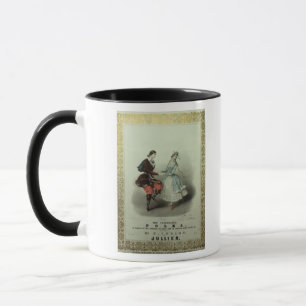 Den berömda polkaen, sånglakan, 1840 mugg