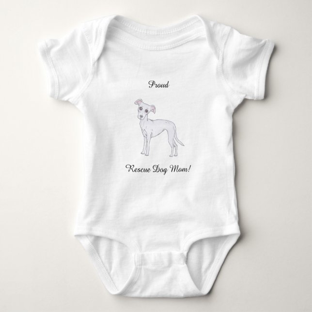 Den berömda Räddingen Hund mamma! T Shirt (Framsida)