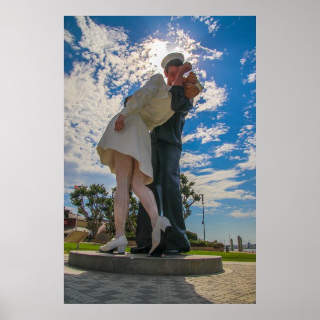 Den Berömden Kiss Poster (Framsidan)