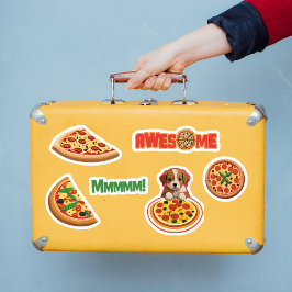 Den berömvärda Pizza Älskare Stickers - Anpassa de Klistermärken