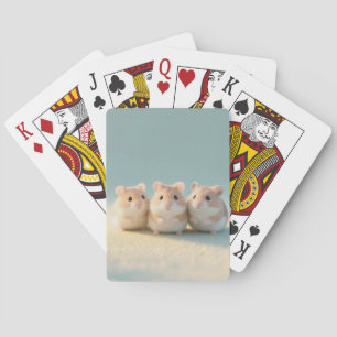 Den berömvärda trio av möss casinokort