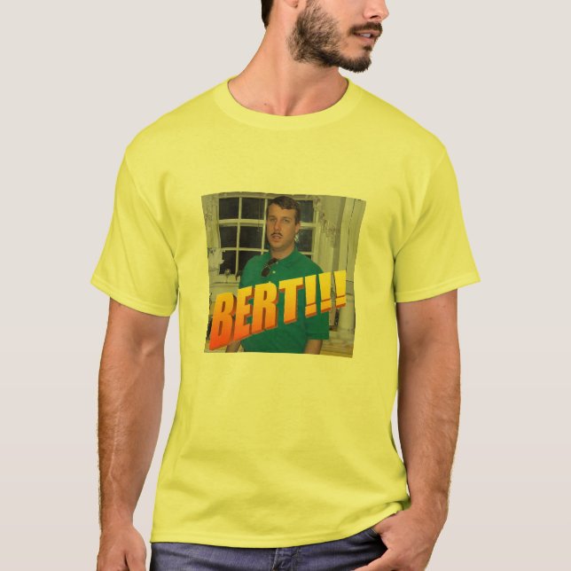 Den Bert skjortan T-shirt (Framsida)