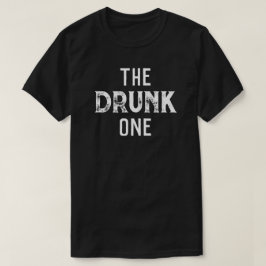 "Den berusade" Bröllopsfest för Brudgummen och han T Shirt