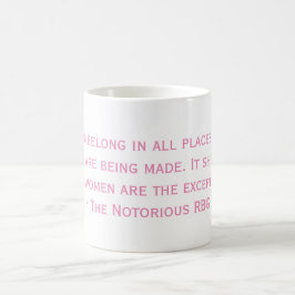 Den beryktade RBG-citationsteckenmuggen Kaffemugg