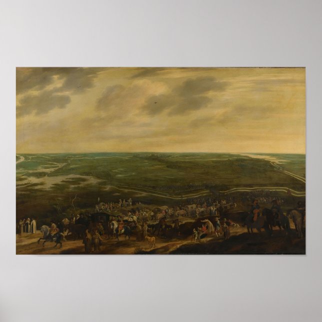 Den besegrade spanska garrison lämnande s-Hertogen Poster (Framsidan)