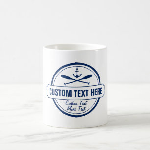Den beställnings- det nautiska sjön, strandhuset kaffemugg