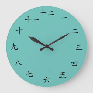 Den beställnings- färgjapanen tar tid på stor klocka