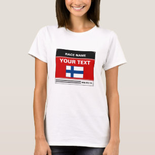 Den beställnings- haklappen numrerar t shirt