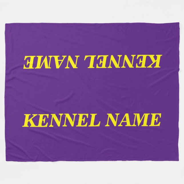 DEN BESTÄLLNINGS- HUNDLÅDAN TÄCKER ULLFILTEN FLEECEFILT (Framsidan (Horisontell))