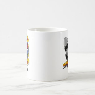Den beställnings- kaffekoppen w/call undertecknar kaffemugg