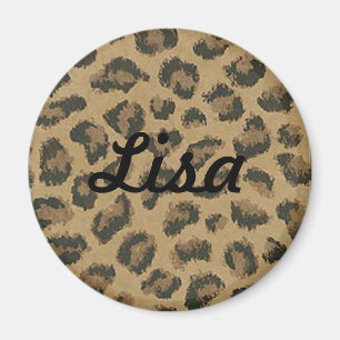 Den beställnings- leoparden flår magneten magnet
