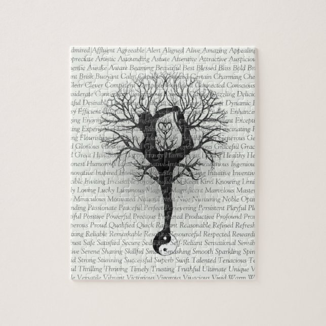 Den beställnings- realiteten uttrycker bekräftelse pussel (Vertikal)