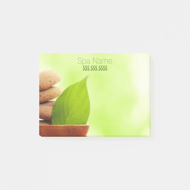 Den beställnings- Span Postar-it® noterar Post-it Block (Framsida)