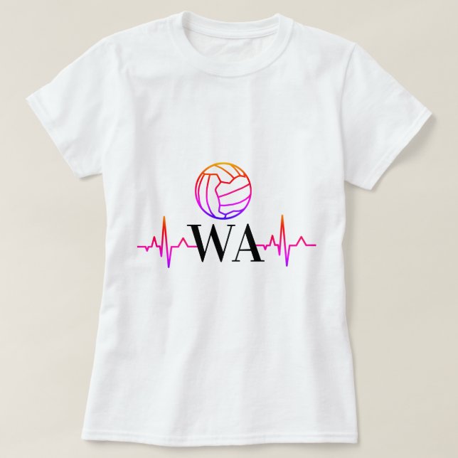 Den beställnings- spelare placerar t-shirt (Design framsida)