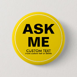 Den beställnings- volontären frågar mig speciell knapp