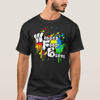 Den bevingada foten slösar grafittiutslagsplatsen t shirt