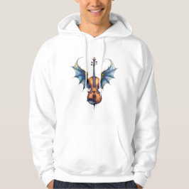 Den bevingade fiolen i månbelysta riken hoodie