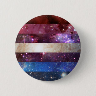 Den Bigender nebulaflagga klämmer fast Knapp