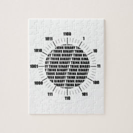 Den binära tänkan tar tid på (Geekhumorn) Pussel