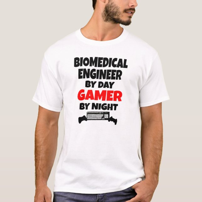 Den biomedicinska spelaren Ingenjör T Shirt (Framsida)