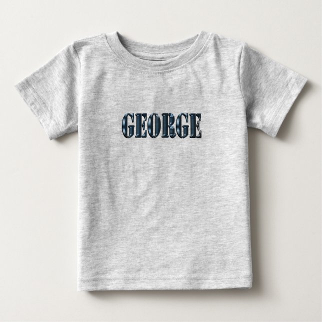 "Den blå dimensionens namn George" T Shirt (Framsida)