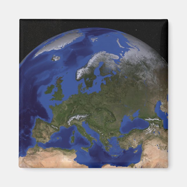 Den blå marbeln nästa Generation jorden 6 Magnet (Framsidan)