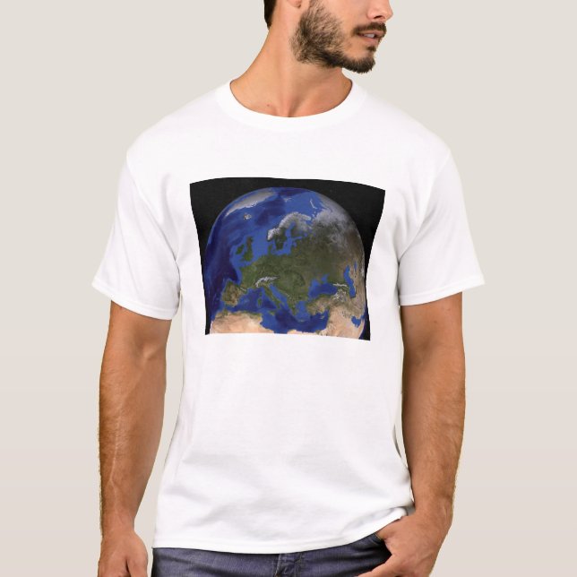 Den blå marbeln nästa Generation jorden 6 Tee (Framsida)