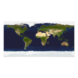 Den blå marmor fototryck