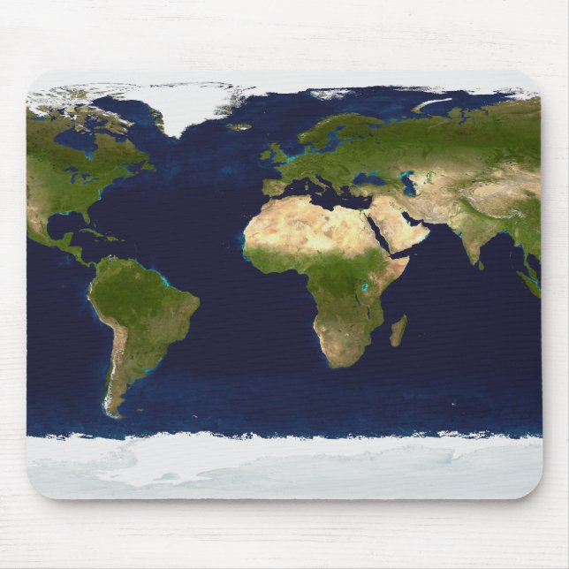 Den blå marmor musmatta (Framsidan)